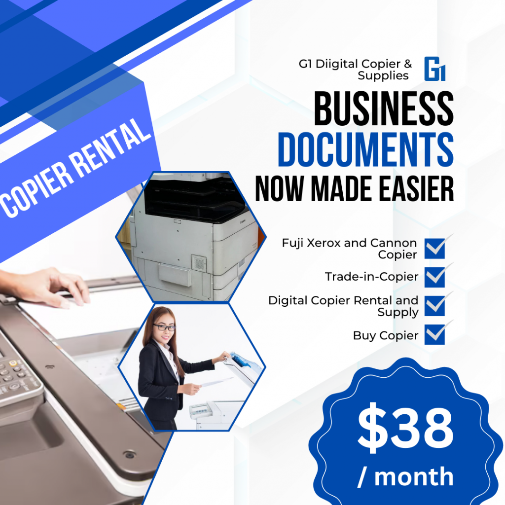 G1 Digital Copier Rental Singapore