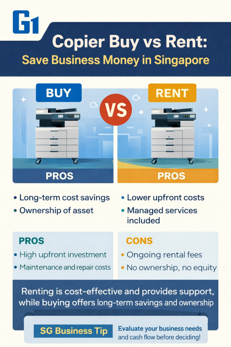Buying vs Renting Copier in Singapore