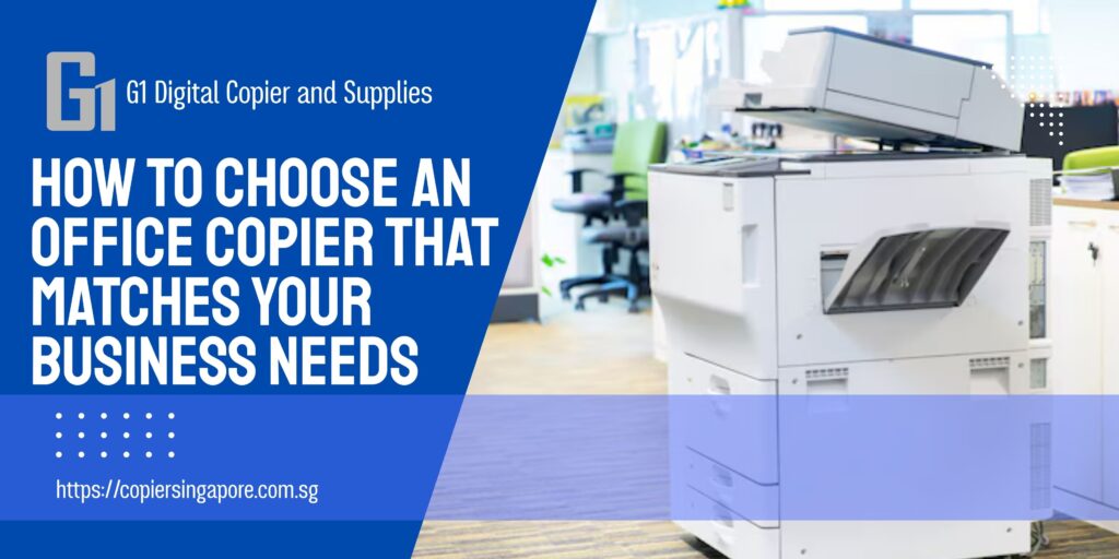 Office Copier Machine Singapore